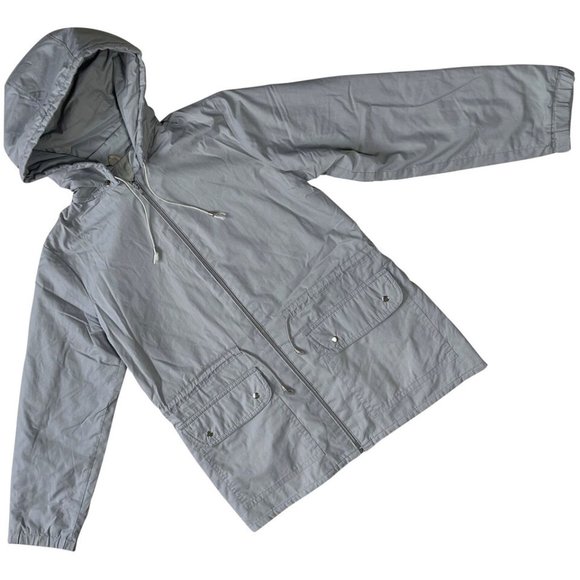 noven (Finland) Waxed Cotton Blend Padded Field Jacket Gray : M - Picture 1 of 6